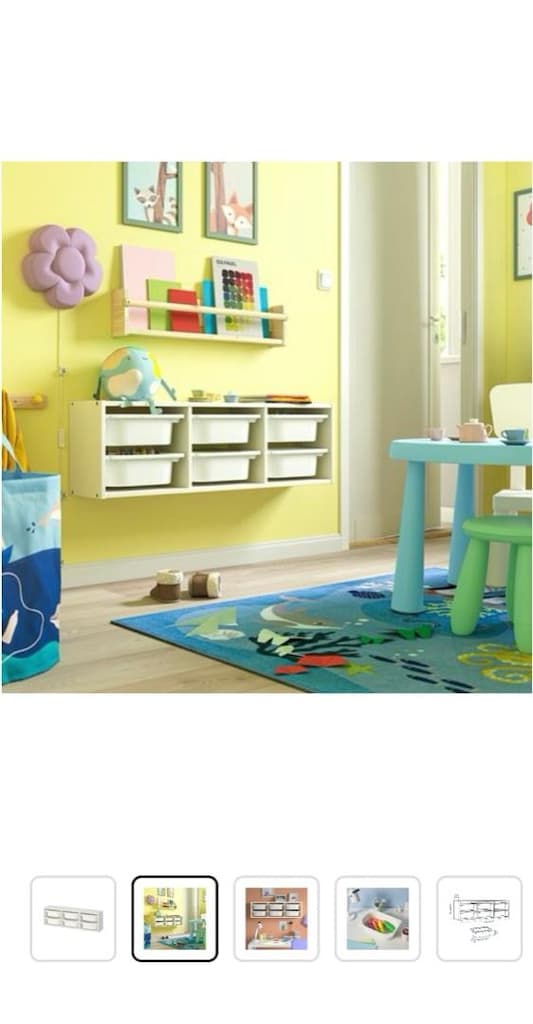 ikea çocuk duvar rafı - 2