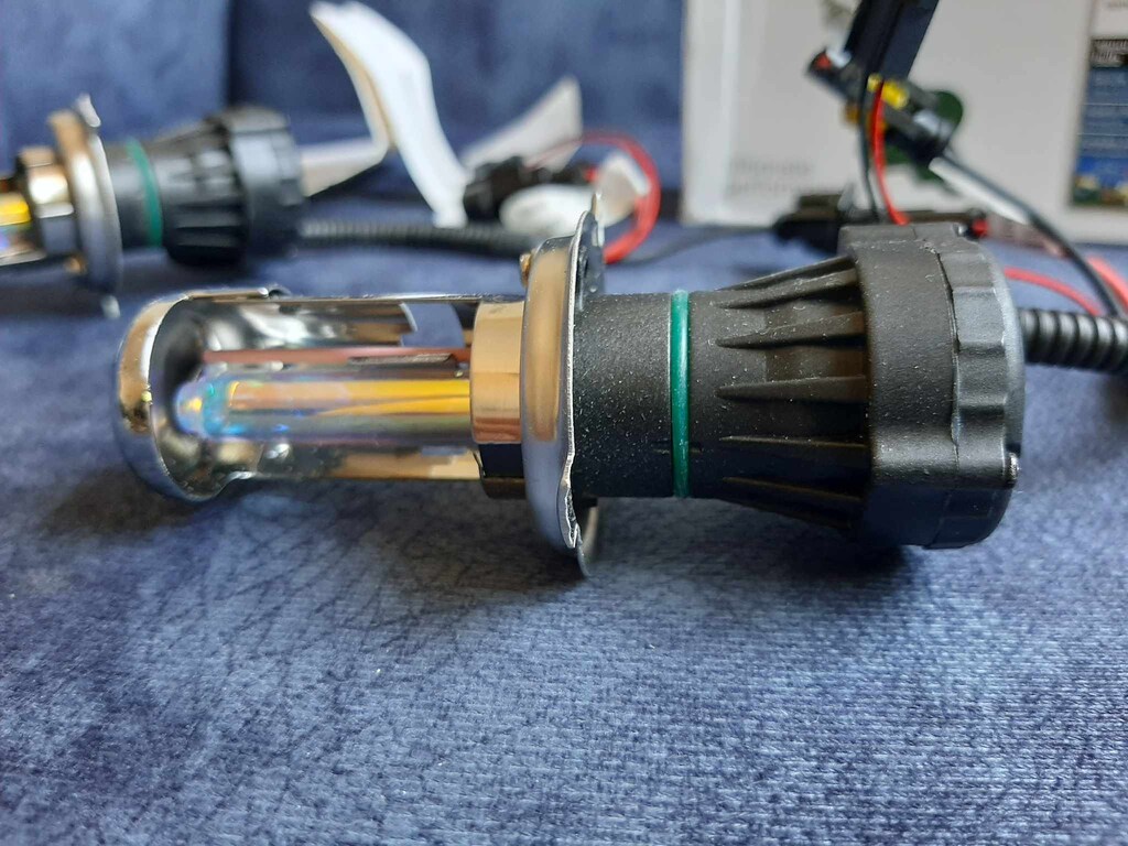 HID Xenon Light 12V 35W H4 Far Kiti (Ultra Soğuk Beyaz / Mor Ton) - 7