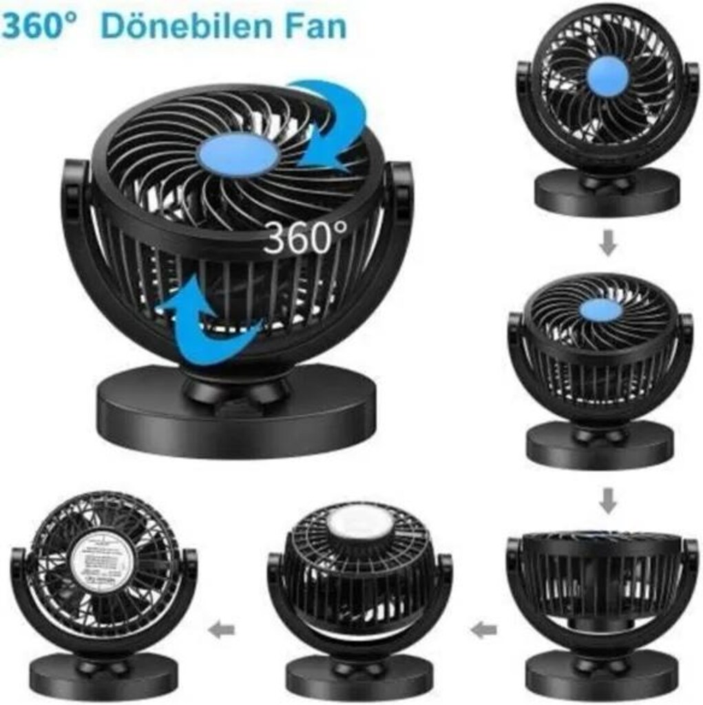 araç içi fan12v - 5