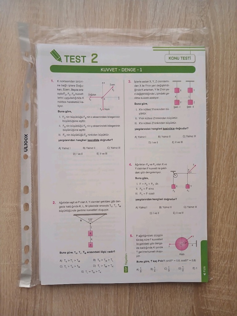 YKS TYT AYT TEST KİTAPLARI - 12