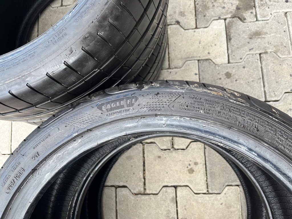 SET - 245 35 18 - 225 40 18 GOODYEAR YAZLIK TAKIM YENİ GİBİ - 11