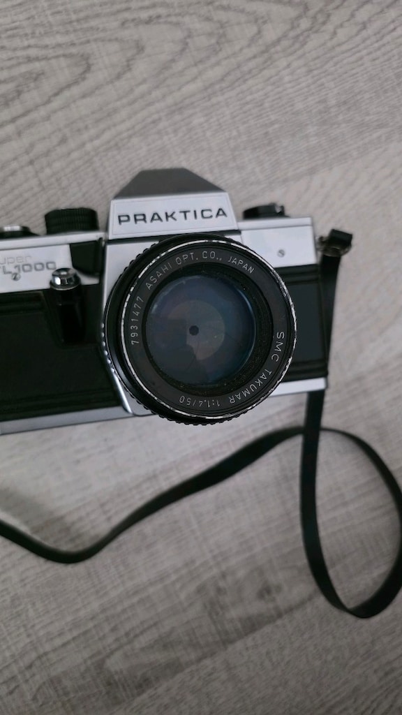Vintage analog Çalışmayan, Praktica Super TL 1000 fotoğraf makinesi - 2