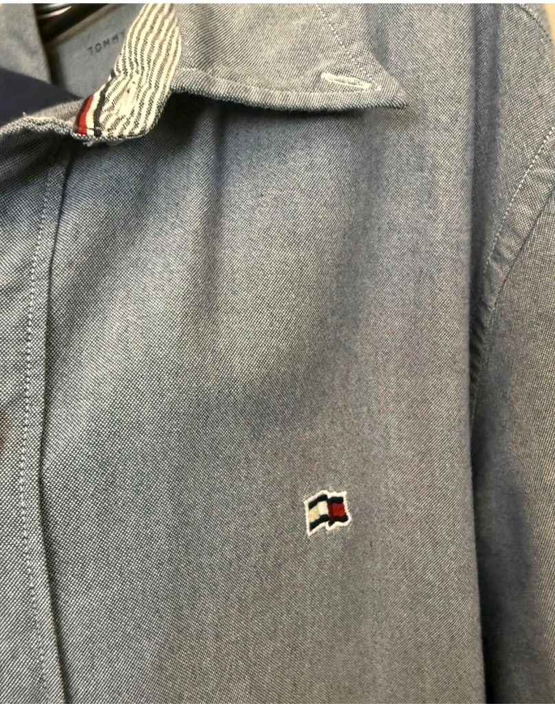 Tommy Hilfiger Açık Mavi Oxford Gömlek - 3
