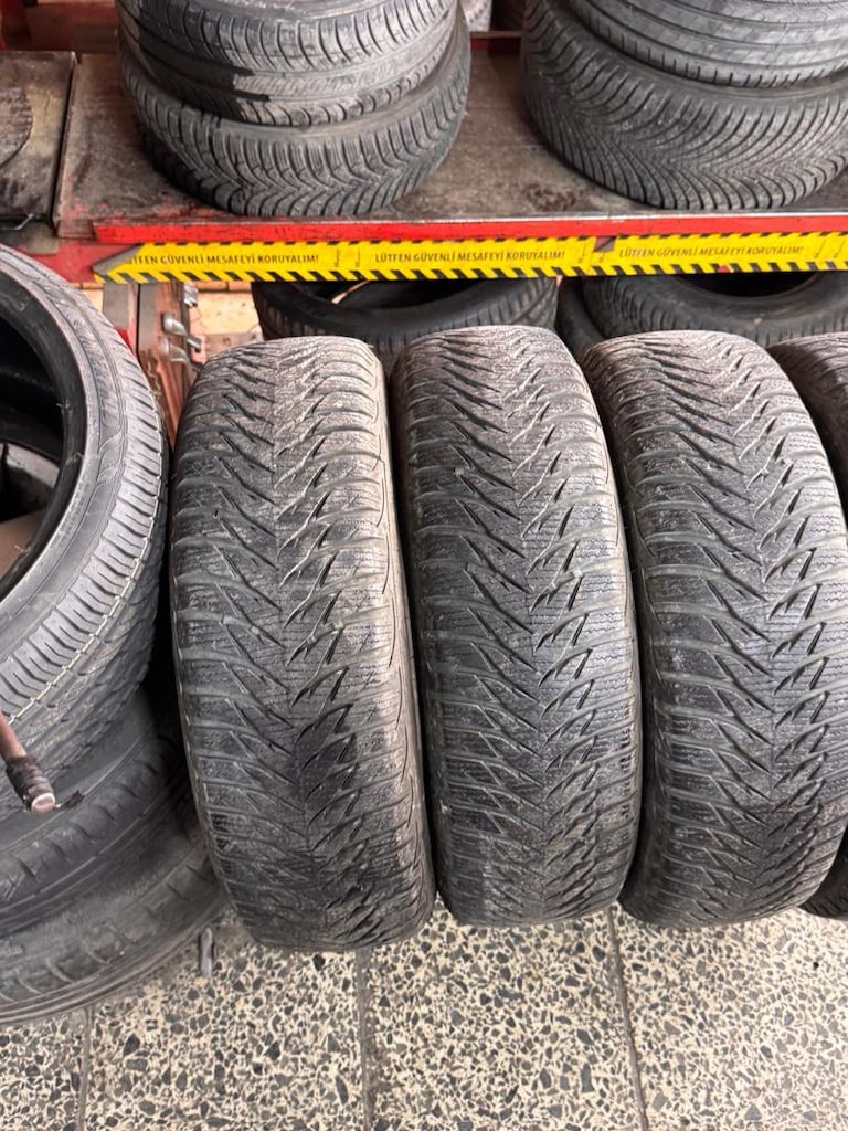 185 65 15. Kışlık Goodyear 4 adet tarıh 2022 sonu lastıklerin durumu - 8