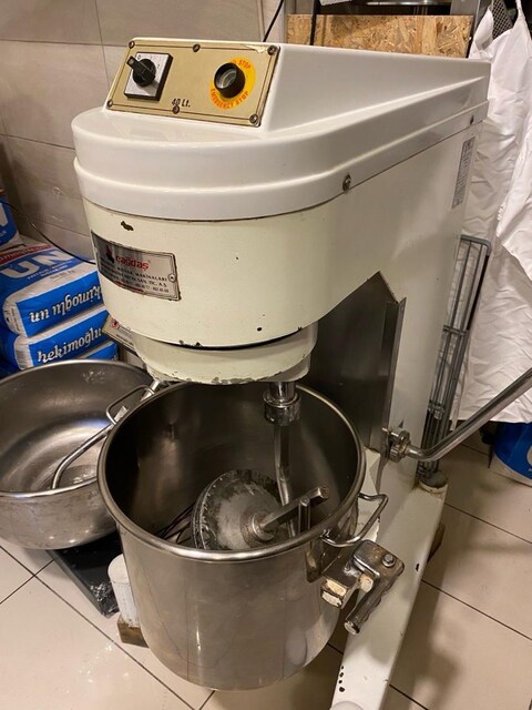sıfır ayarında mikser ve hamur makinası