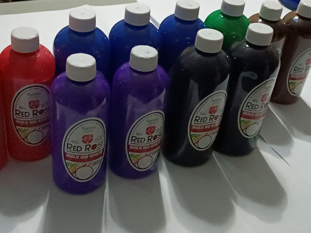Red Rose Akrilik Boya Seti 500ml. 12 Adet - 5