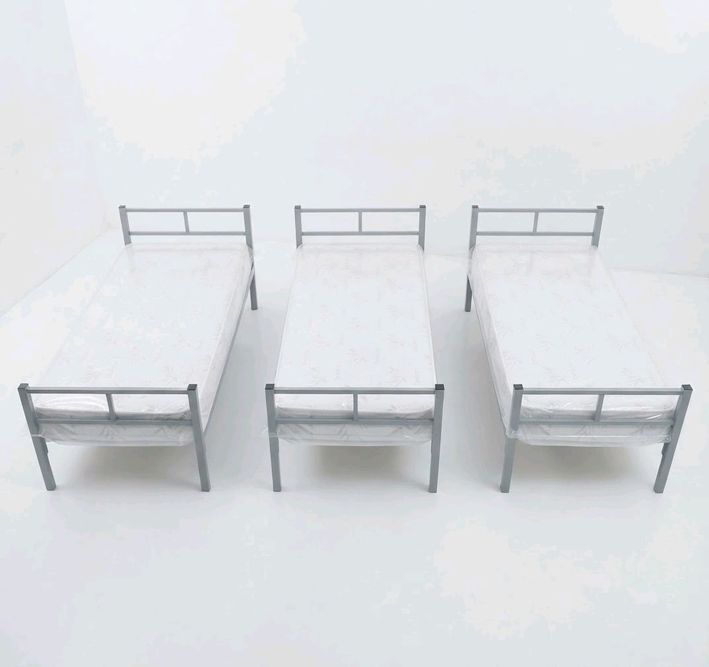 1.5 MM TEK KİŞİLİK KARYOLA YATAKLİ AYNI GÜN ÜCRETSİZ TESLİMAT - 3
