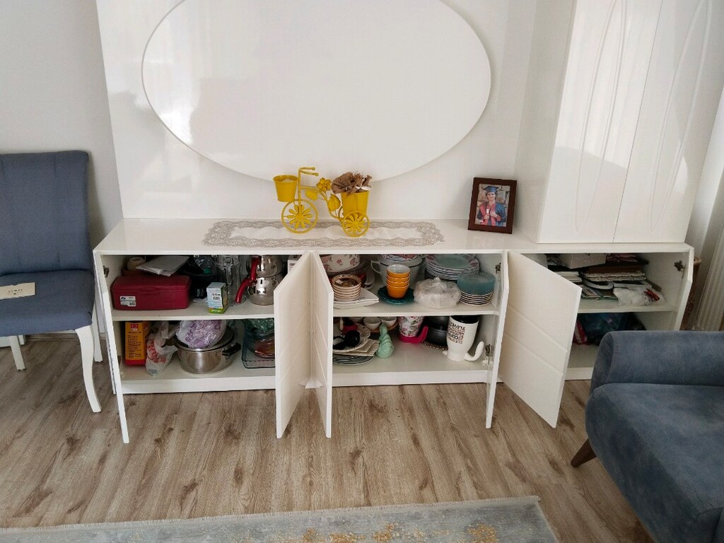 TV Ünitesi ve masa sandalye yemek odası takımı - 7