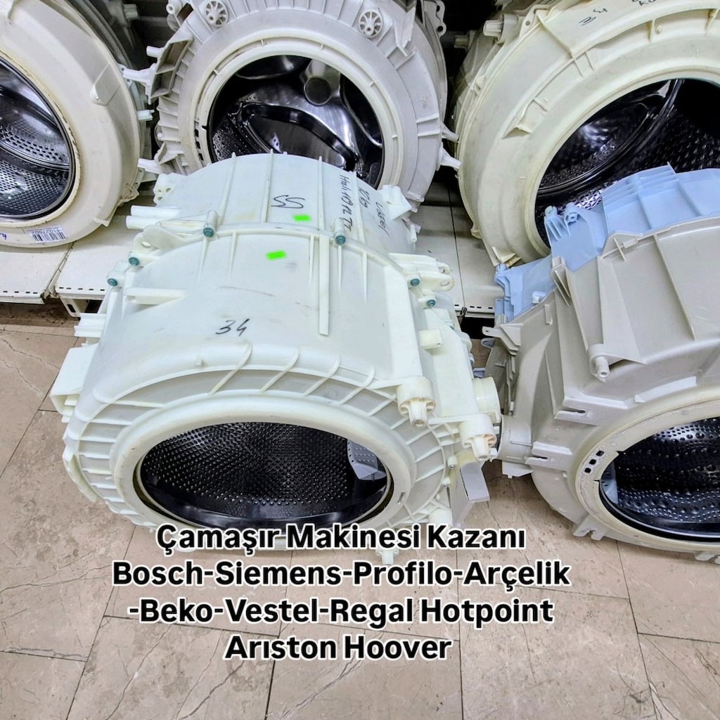 Vestel Eko 9711 TL / 9111 TL Çamaşır Makinesi Komple Kazan Grubu (Kaza - 5