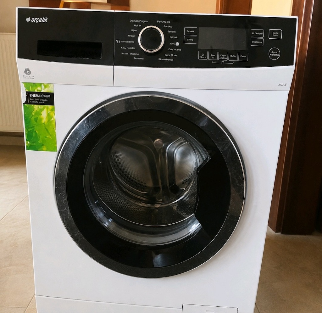 Arçelik 8127 N 8 KG 1200 Devir A+++ Çamaşır Makinesi