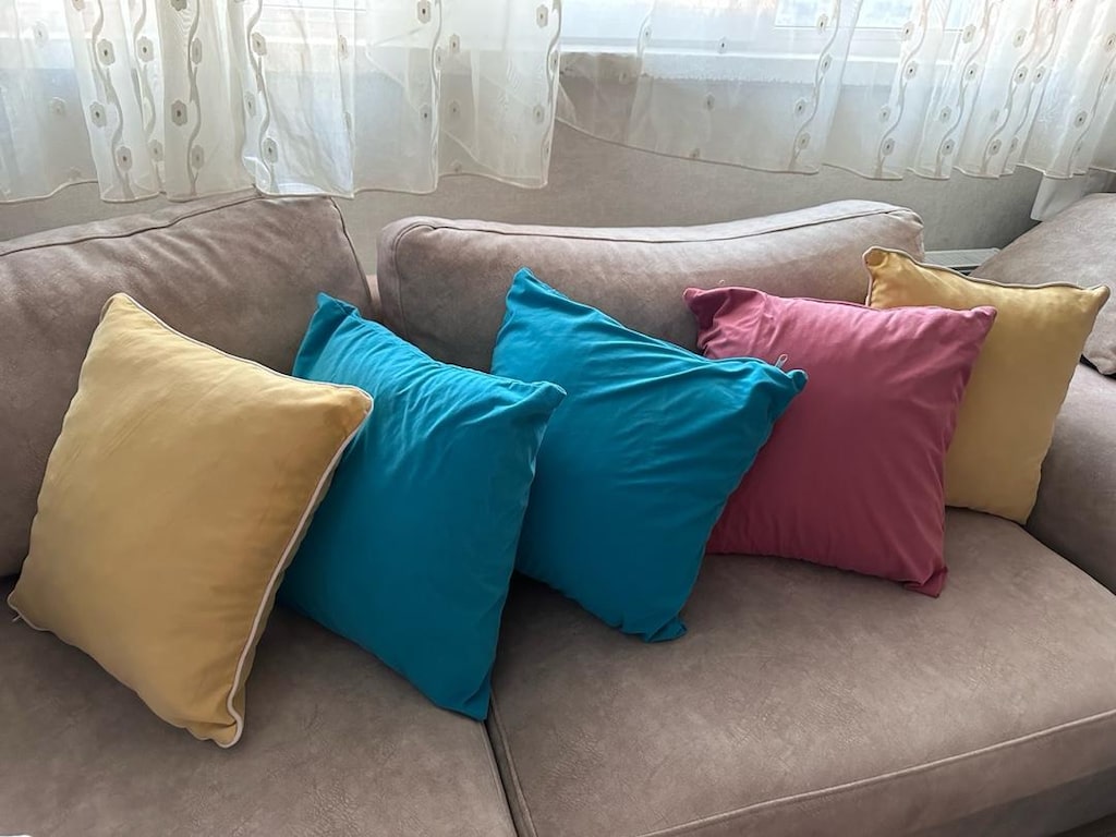5 adet 38x38 dolgulu kırlent