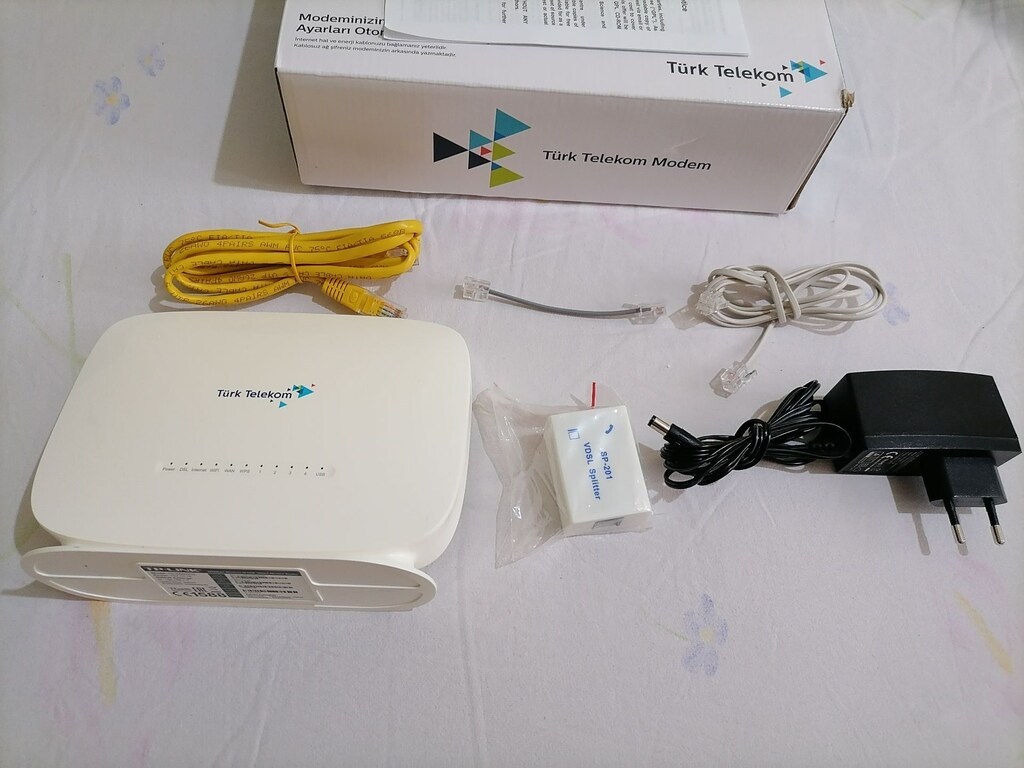 TÜRK TELEKOM MODEM HİÇ KULLANILMAMIŞ - 4