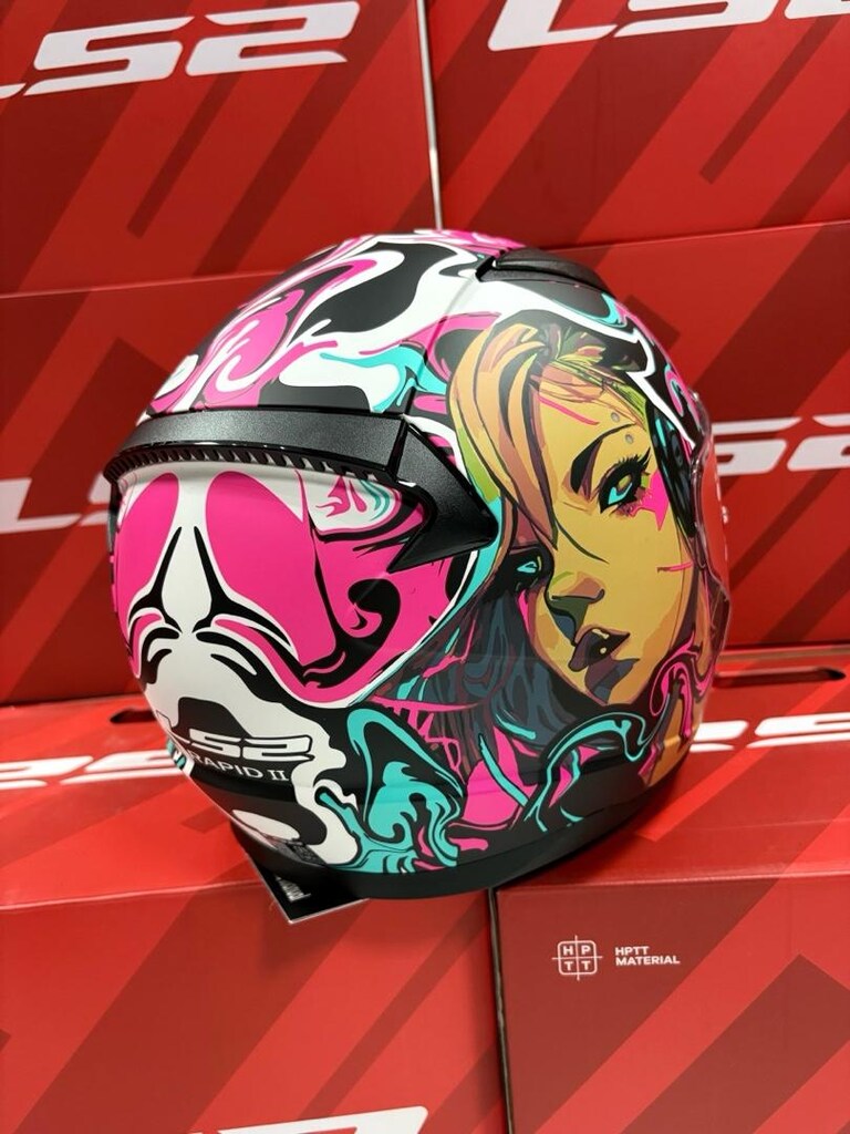 ls2 rapıd 2 kadın kask - 3