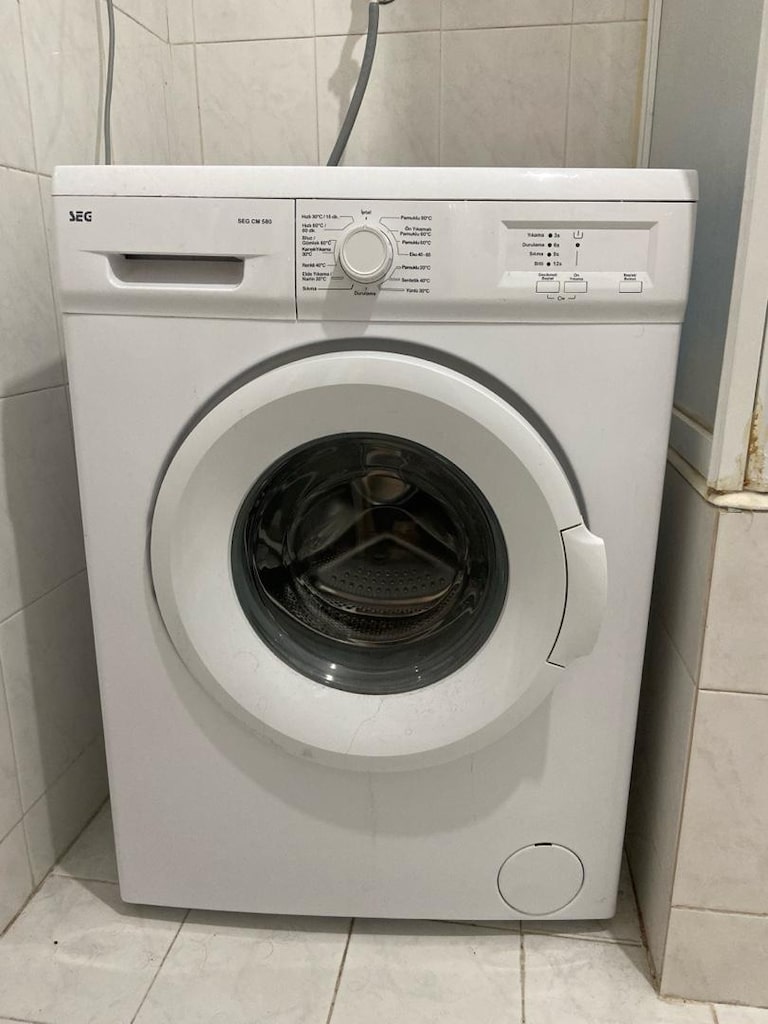 SEG 5 KG ÇAMAŞIR MAKİNESİ ACİL YENİ GİBİ KOLEJ İNCESUDA! - 2