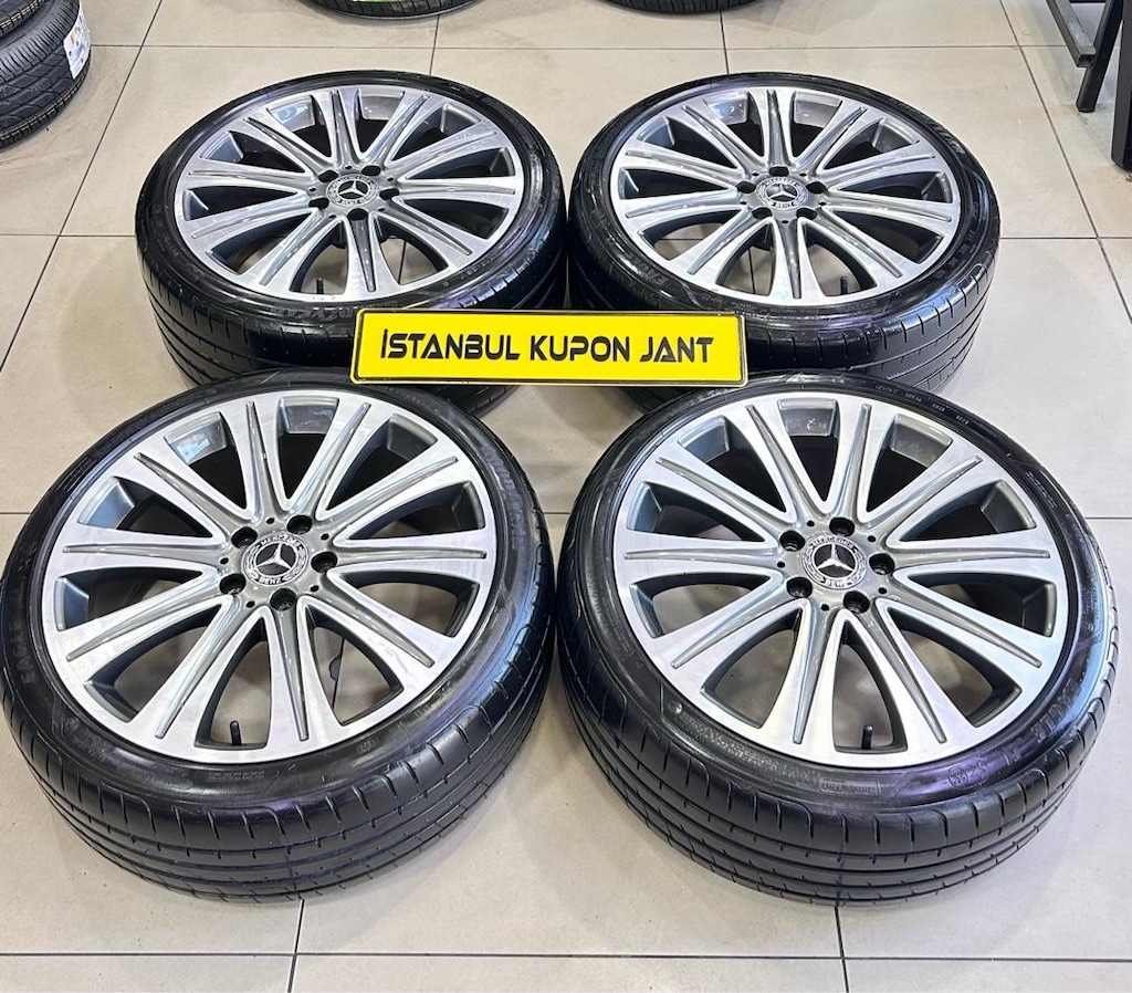 19 İNÇ ((ORJİNAL)) MERCEDES GERMANY JANT LASTİK TAKIMI 5x112 SET - 2