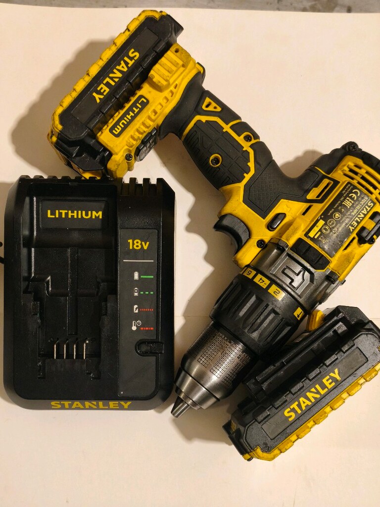 ORİJİNAL STANLEY 18 VOLT ŞARJLI DARBELİ MATKAP - 14