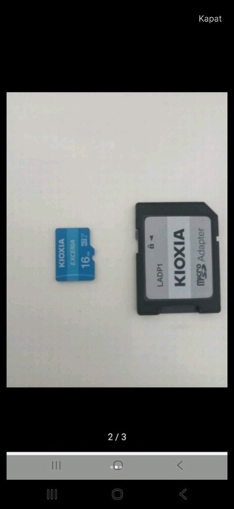 kıoxıa 16 gb hafıza kartı - 2