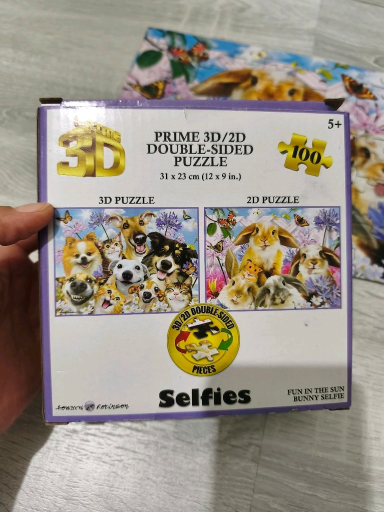 çift taraflı 3D puzzle - 6