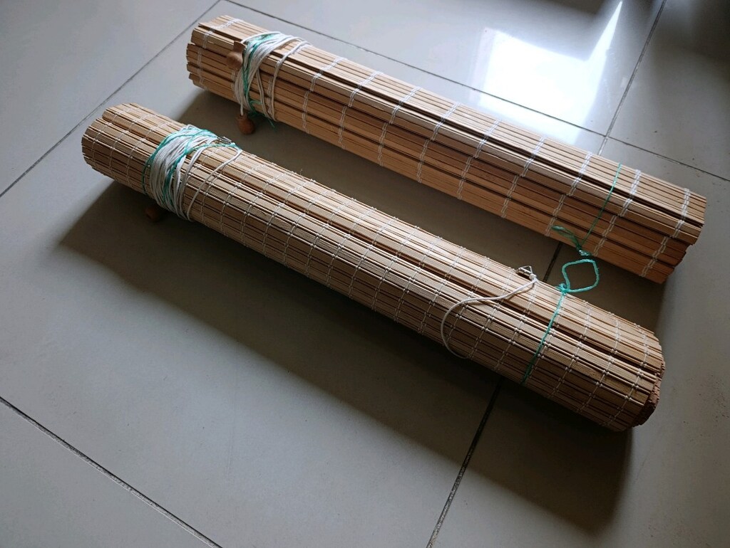 Retro Bambu stor 2 adet - 2