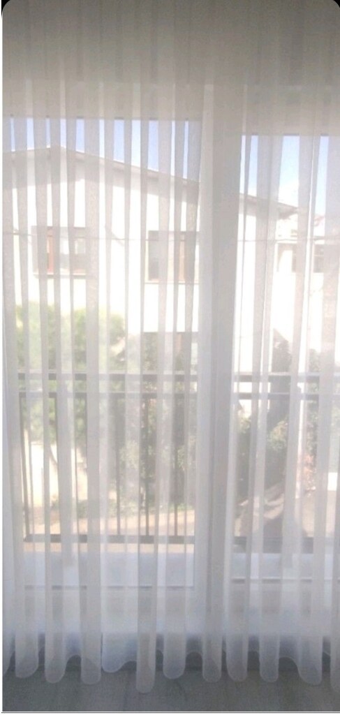 petek üstü eteği katlamalı perde tül - 2