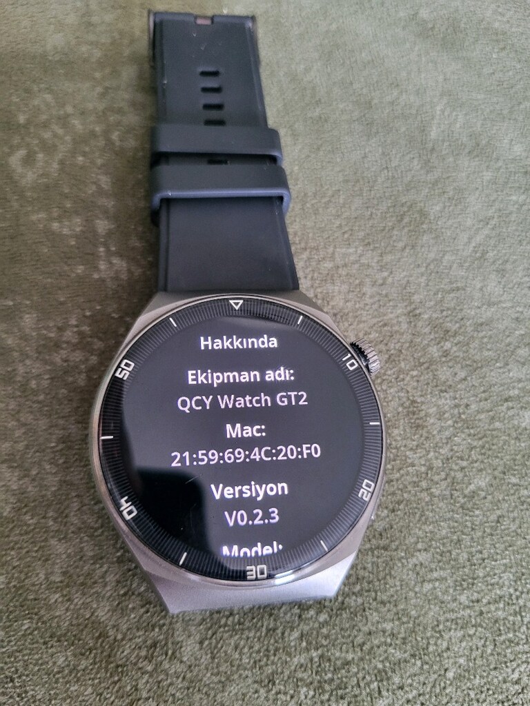 QCY GT2 AMOLED Akıllı Saat - Siyah(GARANTİLİ) - 2