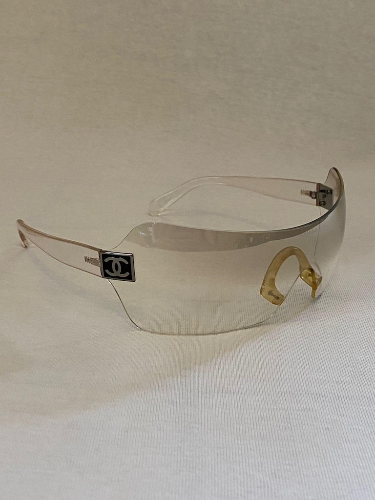Chanel Vintage Güneş Gözlüğü - 4