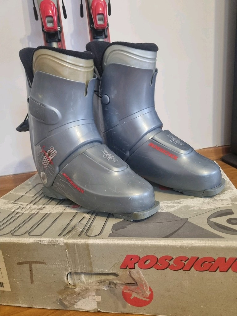 Rossignol Ceramic Kevlar Vintage Full Kayak Seti Koleksiyonluk - 6