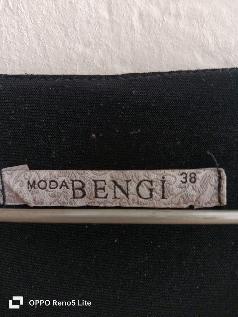 38 beden abiye İnci işlemeli elbise - 5