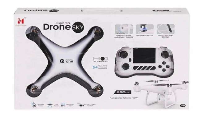 explorers drone sky