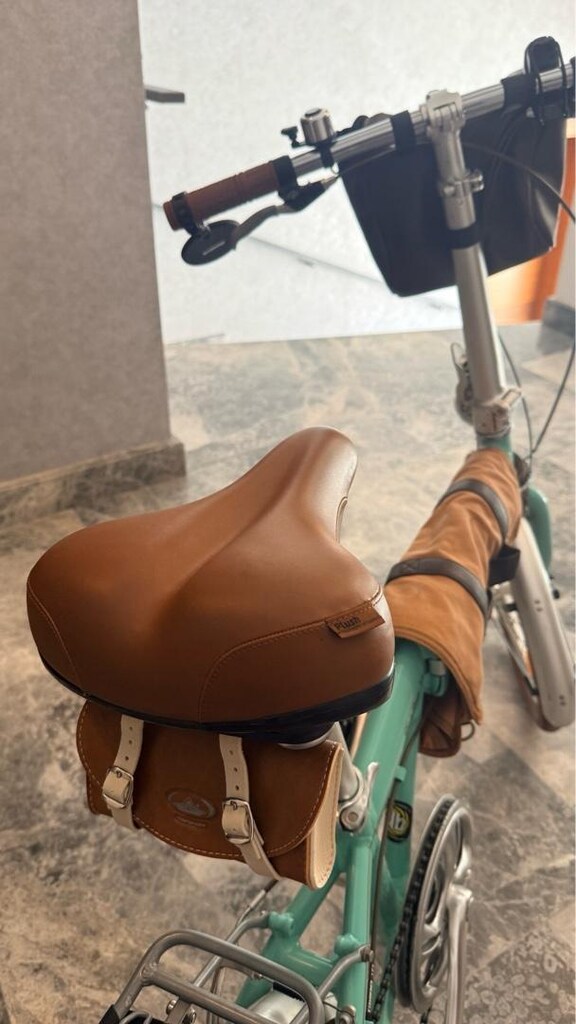 Özenle yapılmış Bianchi Vintage Katlanır Bisiklet - 6