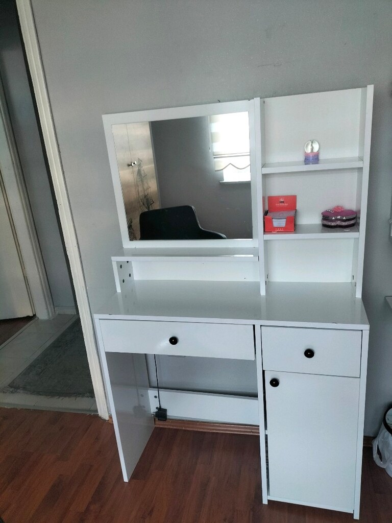 sıfır makyaj masası çalışma masası olarak da kullanılabilir - 3