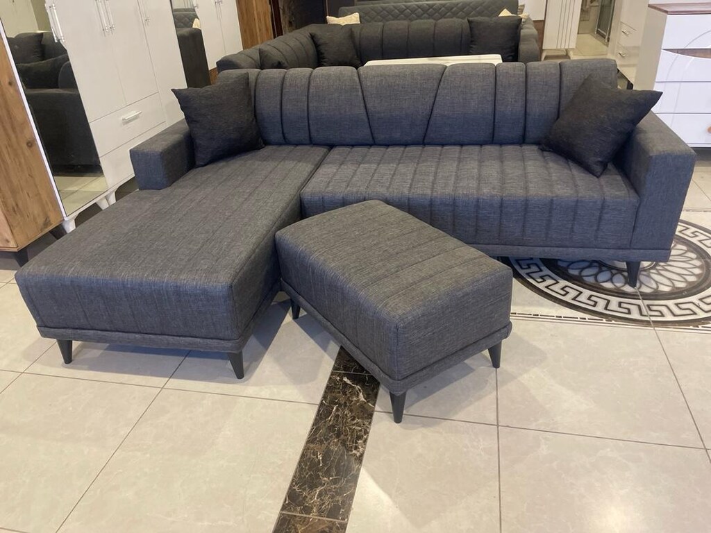 Lüks L köşe koltuk takımı - 4