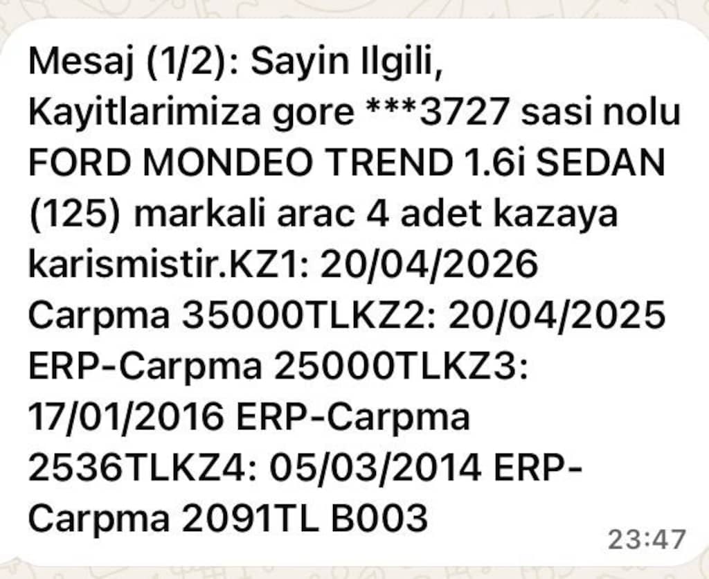 Sahibinden Ford Mondeo 2010 Temiz Bakımlı Fırsat Aracı - 14