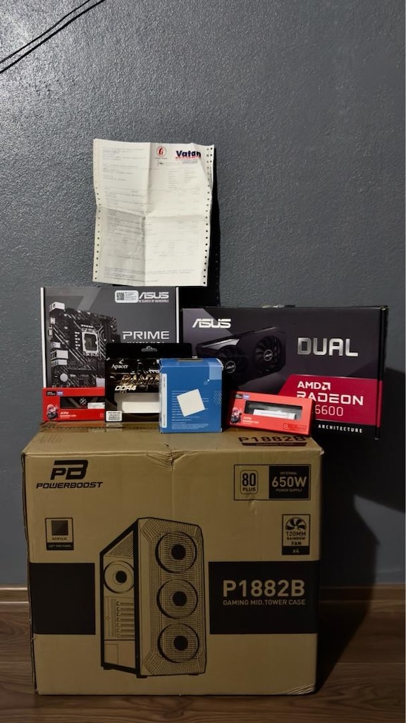 Oyuncu Bilgisayarı | Rx 6600, İ5-12400F, 24GB.. Detaylı Açıklama Var - 9