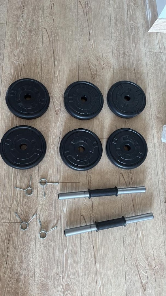 AYARLANABİLİR DUMBELL AĞIRLIK SETİ 25 KG | ÇOK TEMİZ DAMBIL SETİ - 6