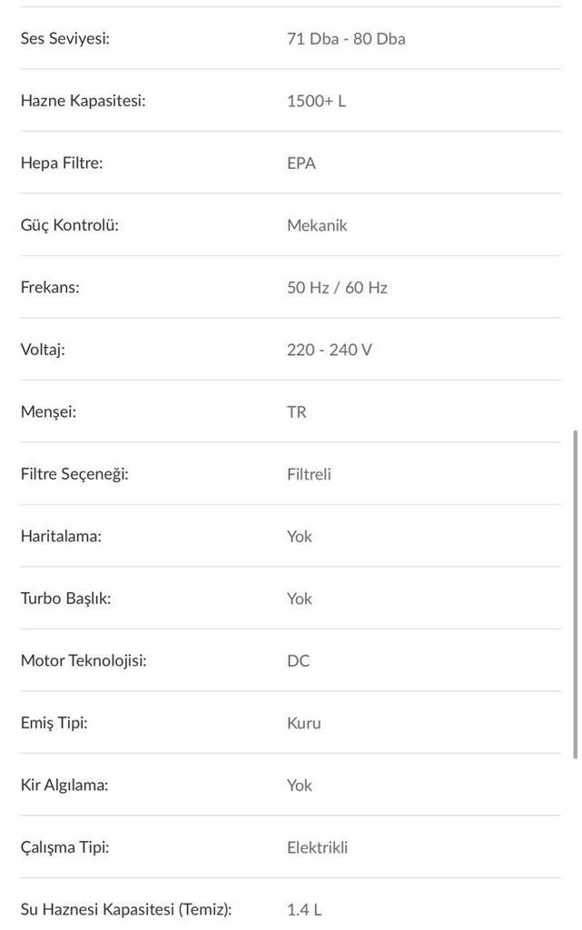 fakir elektrik supurge torbasız güçlü - 5
