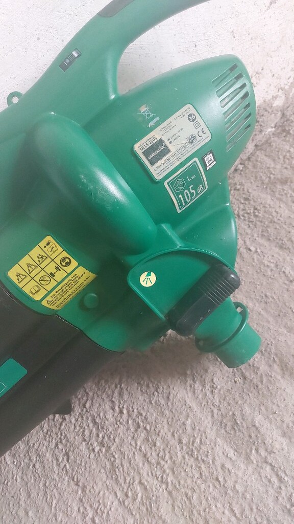 Gardenlife Marka Alman Malı Yaprak Toplama ve Üfleme Makinesi - 3