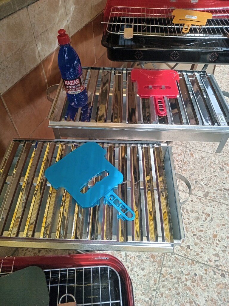 mangal çeşitleri katlanır ayaklı barbekü - 5