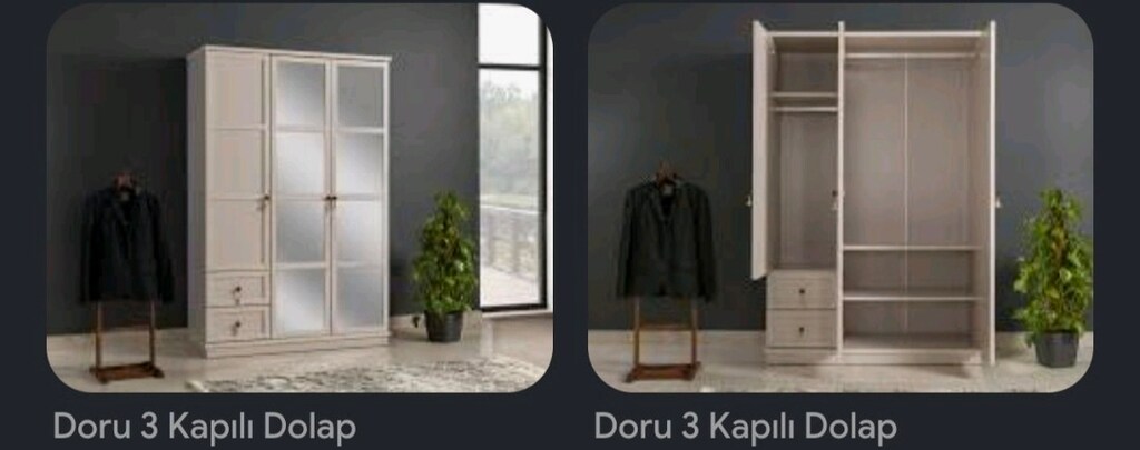 3 kapaklı Gardrop - 2