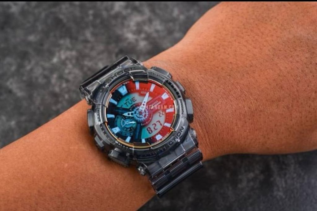 CASİO G SHOCK ICONIC GA-110TLS-8ADR SAAT ORJİNAL