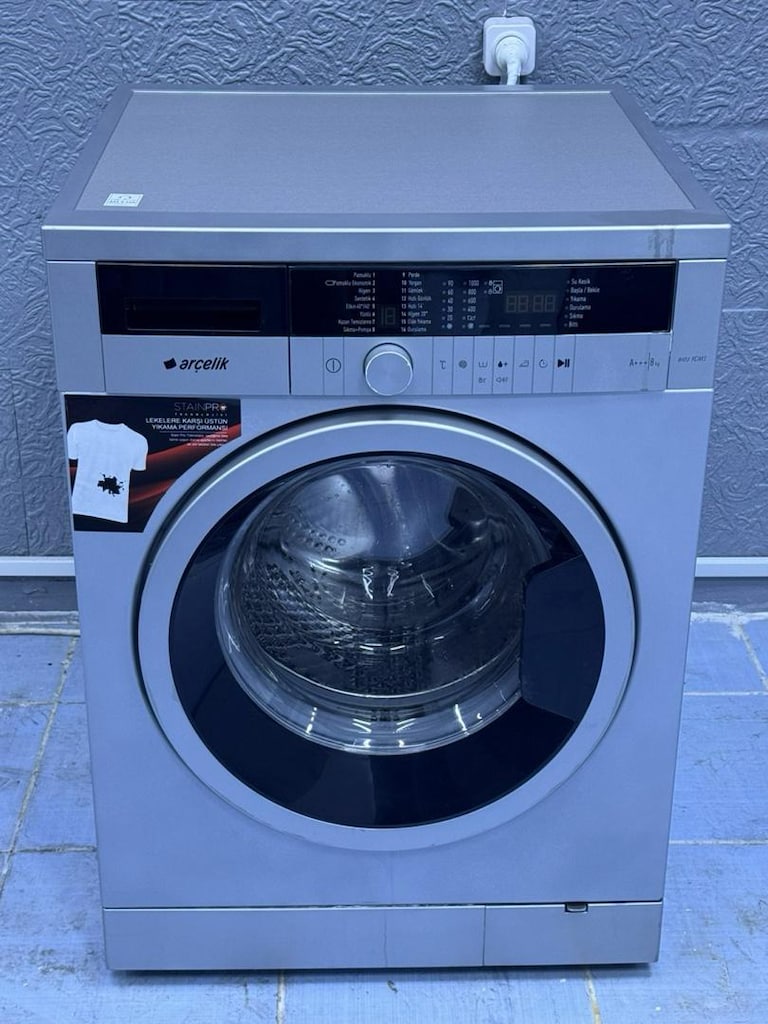 ARÇELİK 8 KG GRİ A+++ SORUNSUZ ÇAMAŞIR MAKİNESİ - 3