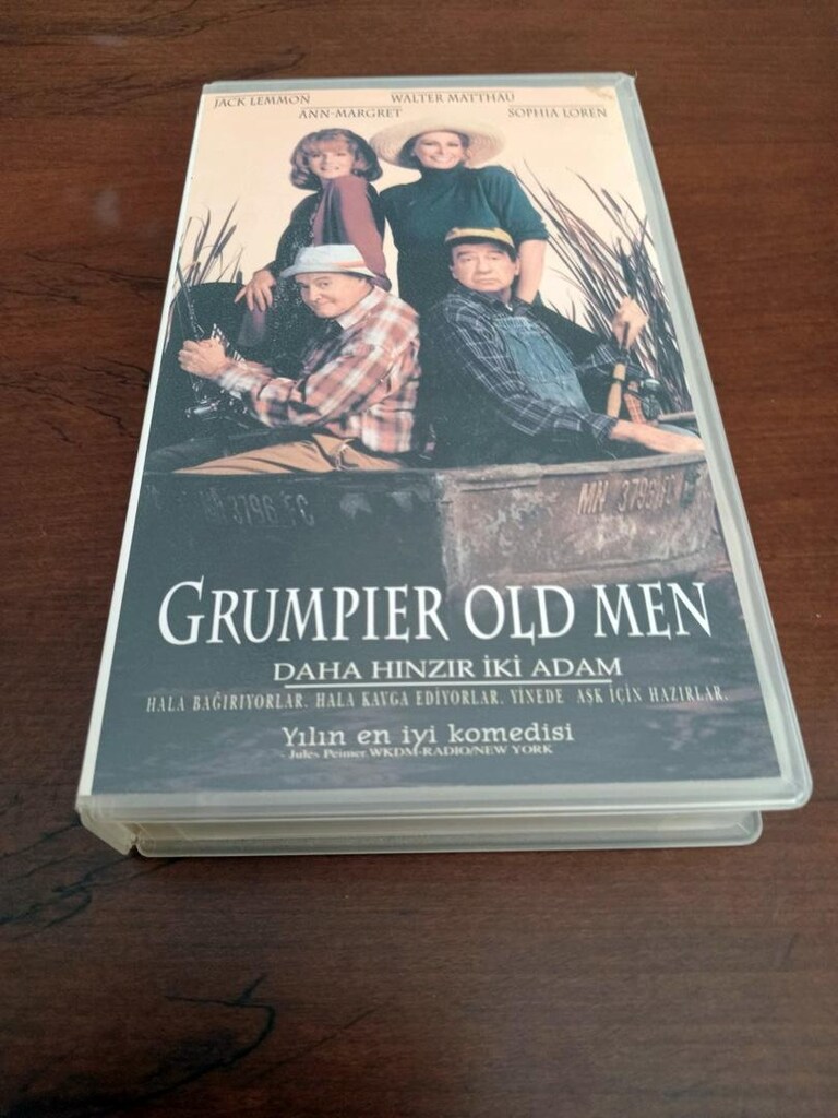 Grumpier Old Men (1995) VHS Kaset