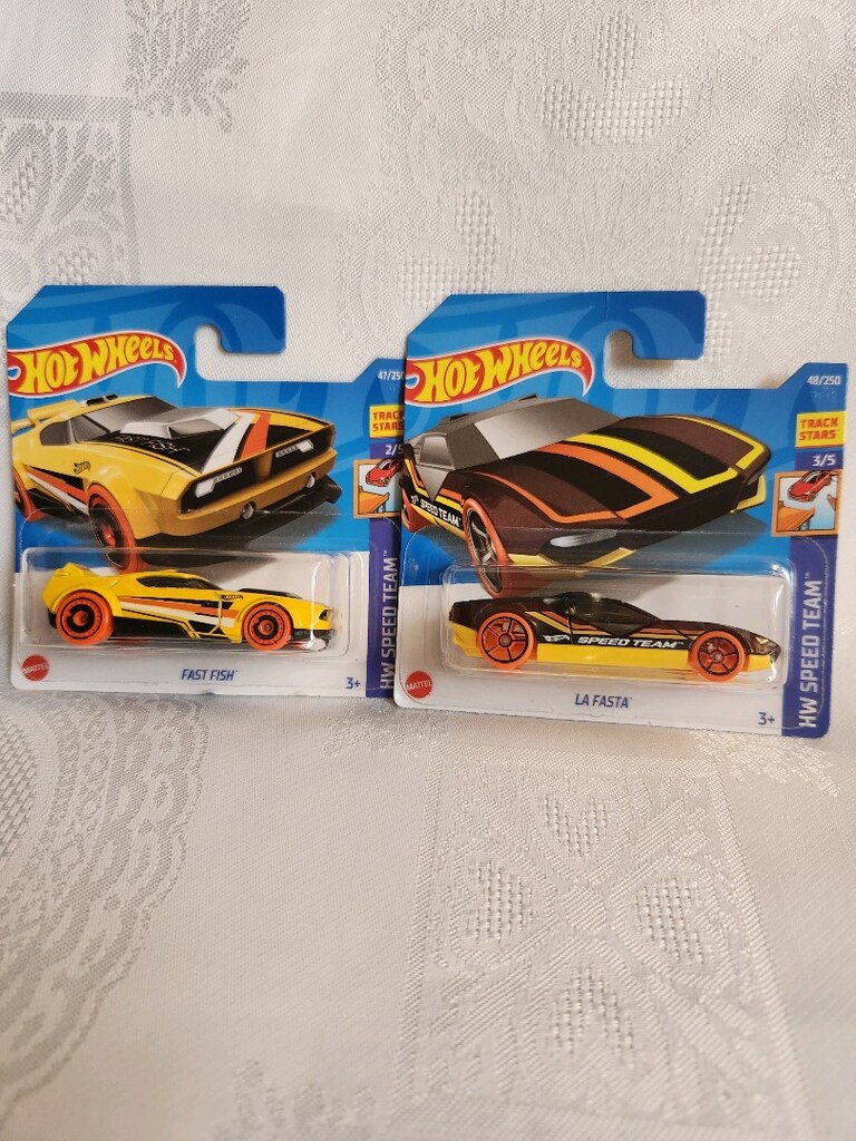 Hotwheels HW SPEED TEAM FAST FISH koleksiyonluk metal yarış arabası - 3