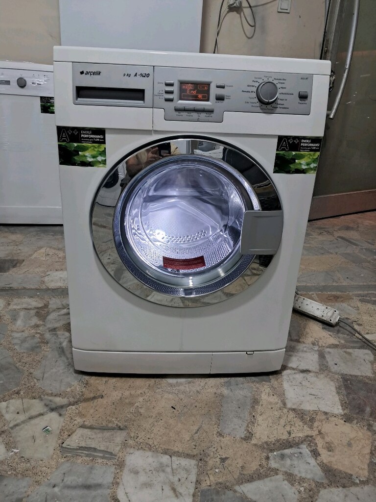 sıfır gibi arcelik 9kloluk camaşır makinesi 9.500tl - 4
