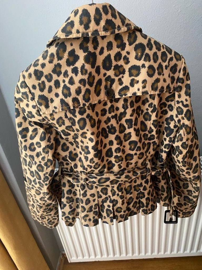 Koton Leopar Desenli İkonik Ceket - 10