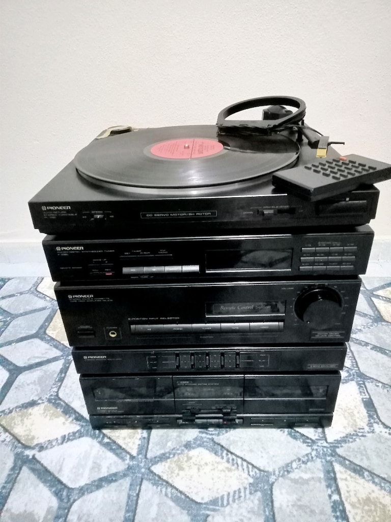 SON VE TEK FİYATTIR.Pioneer F-Z92L Müzik set Kumanda+Anteni +Pikap Çal - 4