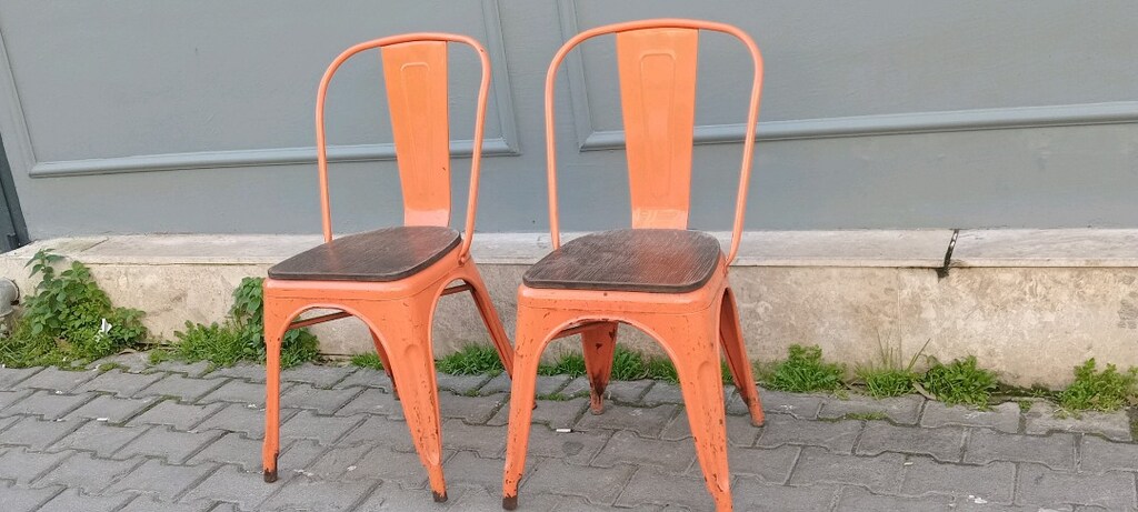 TOLİX SANDALYE KOMPLE METAL 2 ADET FİYATI - 5