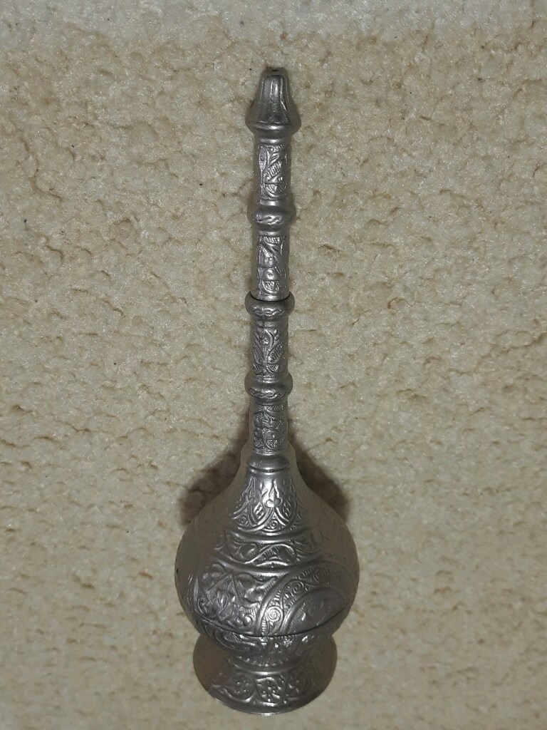 TESLİM YERİ: AKÇAY SOYSAL MARKA,SAĞLAM VİNTAGE METAL DAMLALIKLI OBJE - 5