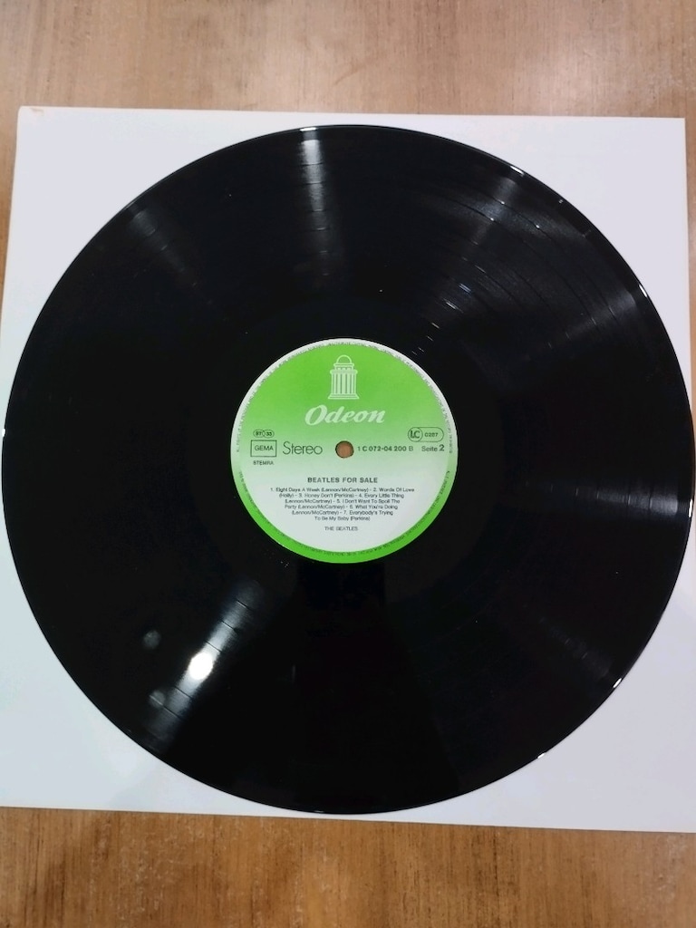 Orijinal The Beatles for Sale plak - 3
