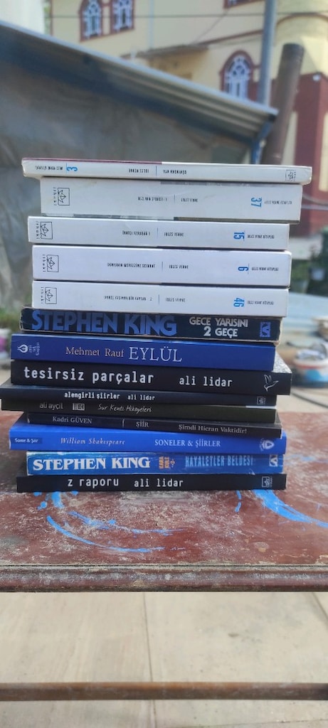 Romanlar ve şiir kitapları toplu Stephen king - 2